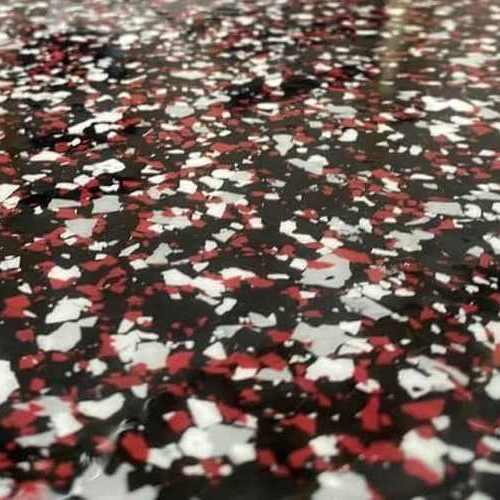 epoxy flooring with flakes